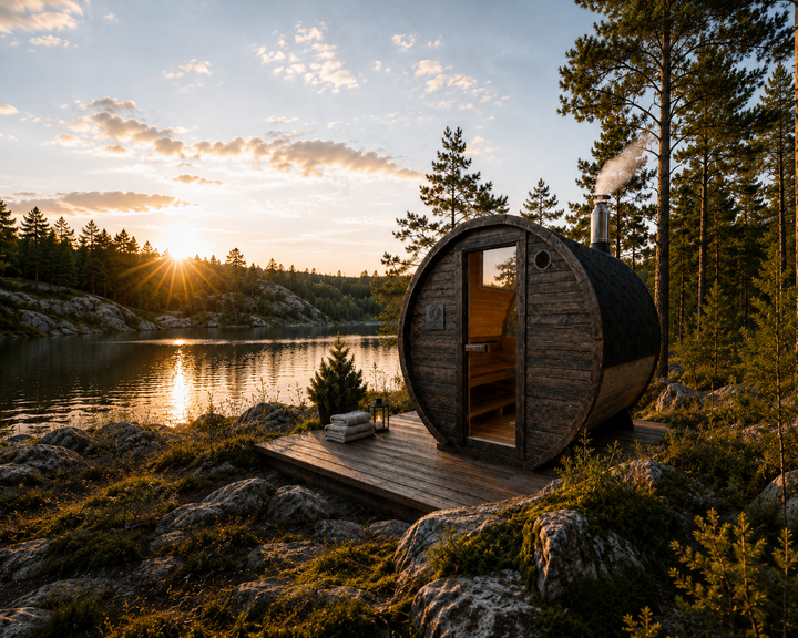 Mimir - 2M Barrel Sauna