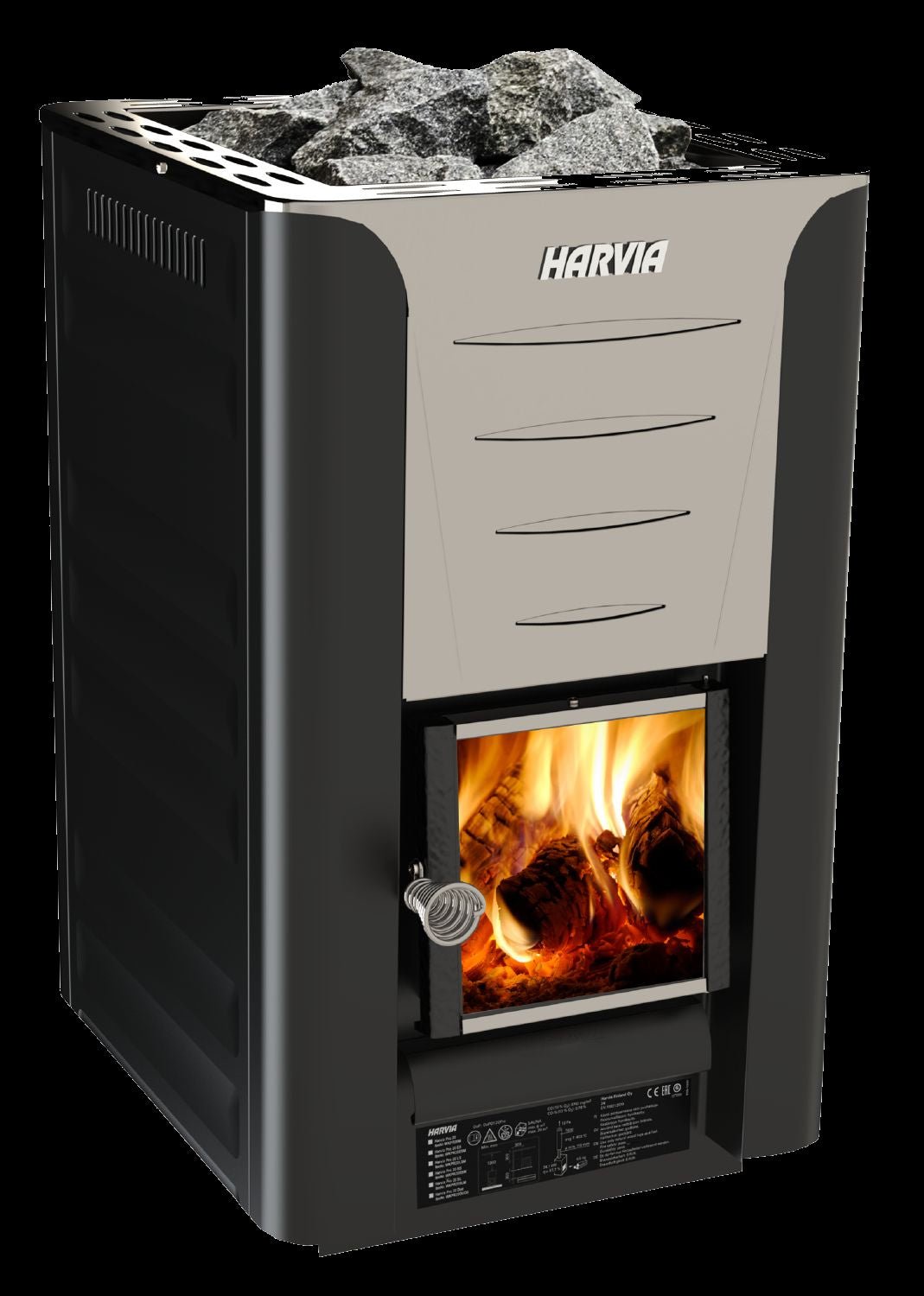 Harvia 20 Pro + WHP1500 insulated chimney
